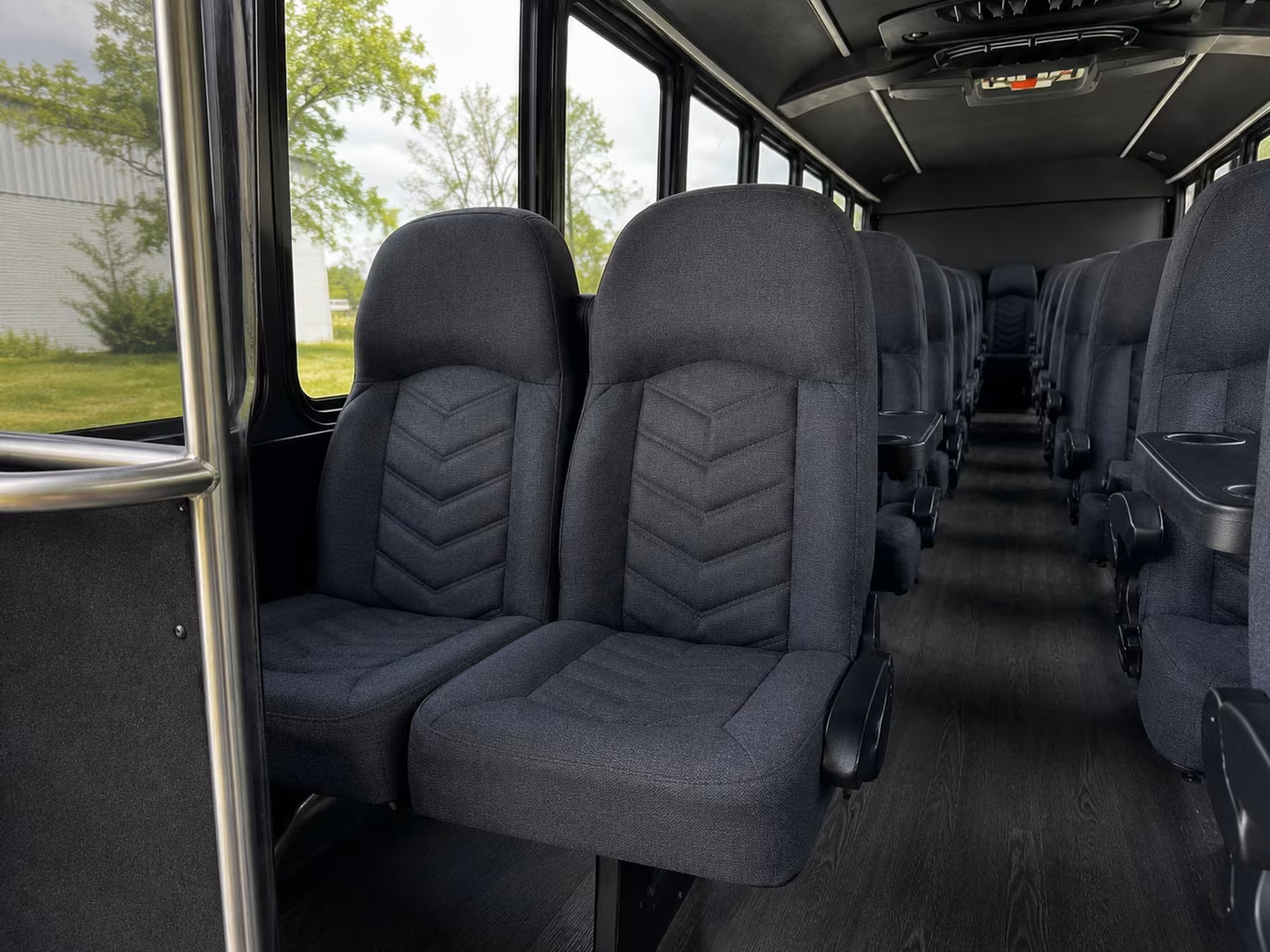 20 passenger minibus interior