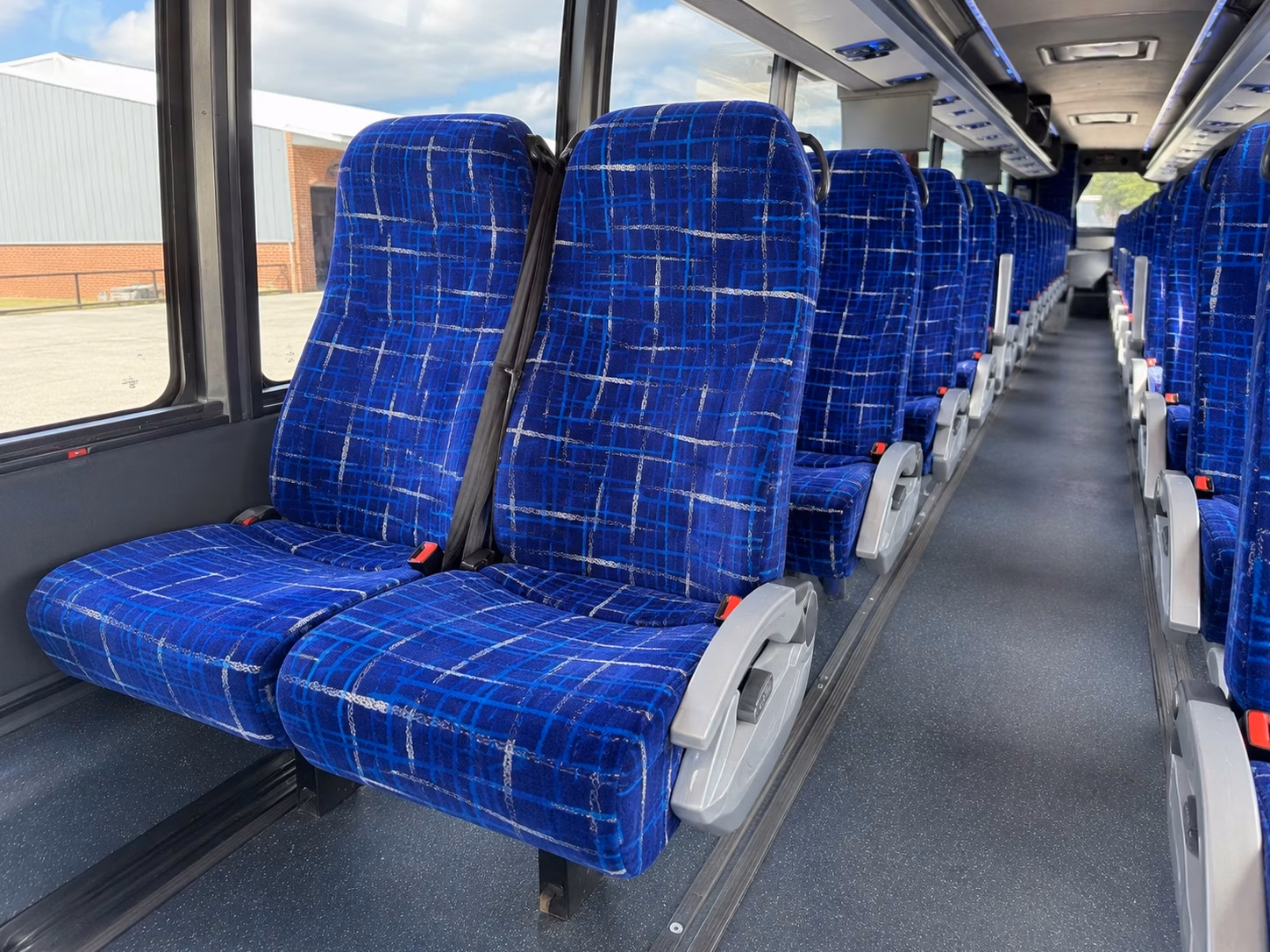 corporate event charter buses in greenville for teams and conferences