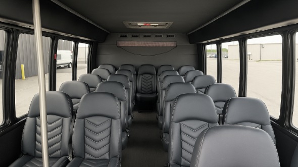 25 passenger minibus interior greenville