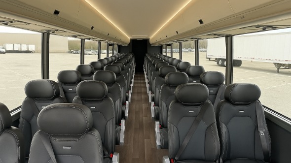 greenville 18 passenger minibus inside