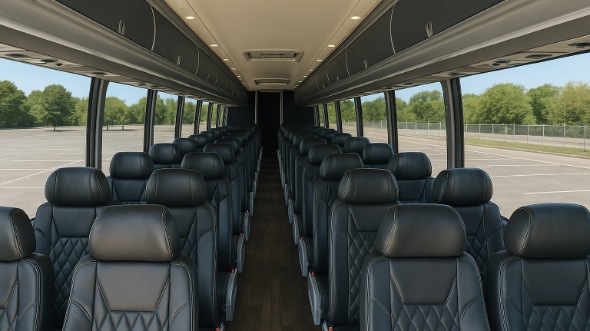 greenville 54 passenger charter bus rental