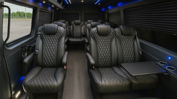 greenville sprinter van with driver rental